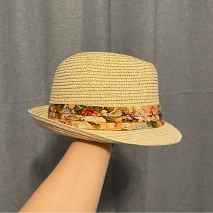 The Hatter Company Fedora with Floral Band